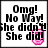 Two side-by-side pixelated with black text on white backgrounds, each featuring a pink phone icon at the bottom right