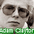 Six grayscale portraits of individuals with green text labels, arranged in two ; the bottom includes a group photo labeled "U2 10"