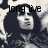 A grayscale animated icon shows a person with long dark hair and a patterned top, with the text 'long live' overlaid in pixelated font.