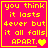Four identical pink with yellow text reading "you think it lasts 4ever but it all falls APART." each has a yellow border and a heart symbol at the bottom right