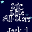 Dark blue background with white text reading "SIC Elite All-stars" and ".Jarl-1", surrounded by light blue stars, animated to shift positions.