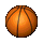 16 basketballs arranged in four and four , each with orange surface and dark brown seams, displayed against a light gray background