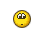 Yellow circular emoji face with changing expressions and props including a paper, hammer, stamp, and 'BANNED' text