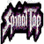 A 2x2 contact sheet of four distinct animated frames from a Spinal Tap-themed buddy icon, featuring stylized text and character art with varying visual elements across the sampled frames.