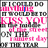 A static image of a text-based graphic with pink and black lettering on white background, featuring repeated phrases about kissing someone in the middle of the street.