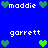 Blue background with white text and green heart icons arranged in a pattern