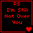 Four identical red text on black background with heart symbols changing across frames