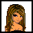 A 4x3 contact sheet of pixel art frames showing a cartoon woman with long brown hair in various poses and text fragments forming the phrase "You Don't Have To Be A Slut To Look Good".