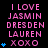 Pixelated text in pink and blue on black background with animated heart count changes.