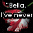 A static image of a red and white flower with green stems against a black background, overlaid with text.