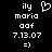 Pixelated white text and symbols on black background, showing two side-by-side static frames with identical content except for a heart symbol in the top-right of the left frame.