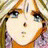 A pixelated anime-style character face with blonde hair and blue eyes on the left, next to a black background with white text "Anime IM" and "COM" on the right.