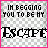 four and four shows repeated text with changing letter colors in a pixelated style
