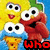 Pixelated cartoon characters with large eyes and colorful clothing appear in a , each frame showing different text overlays