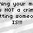 Pixelated text repeats across a striped background with bold black letters on light gray stripes.