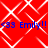 Red background with white diamond lattice pattern and blue text reading '<33 emily!!' repeated four times.
