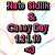 Pixelated pink text and symbols on a white background with faint pastel lines, featuring 'Nats', 'Sldiik', 'Cay Day', and '121.10' in blocky lettering.