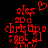 Red pixelated text on black background with a heart symbol above the top-left text block.