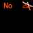 Animated sequence showing repeated 'No' and 'Warrant' text with crossed-star icons over a pixelated crowd scene.