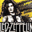 Pixelated static image of a person with long dark hair and white clothing against yellow background, with stylized text below.