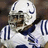 Pixelated image of a football player in white uniform with blue stripes, next to blue background with text "BOB SANDERS IS A BEAST".
