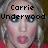 A four- shows a person with blonde hair and blue eyes in red clothing, with pixelated text changing