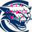 Pixelated icon with blue and white abstract background, pink text reading R.I.P cougars '06-'07 in three lines.