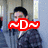 ~D~ ~A~ ~V~ ~I~ ~D~ MY <3; red text overlays on a person in gray jacket against light background.