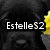 Black puppy with yellow flower on right side, text overlays change across frames.