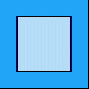 Animated sequence showing a cat emerging from a dark opening against a blue background, with visible paws and head in later frames.