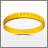 A static pixelated yellow ring with brown accents on a white background, appearing as a simple circular icon without additional details or text.