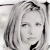 A 50x50 pixel animated buddy icon featuring a grayscale portrait of a woman on the left and green text reading "Original Icons .com" on a dark green background on the right, displayed as a contact sheet with two frames.