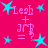 A static image with a bright pink background featuring repeated text and star symbols in cyan.