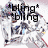 Animated icon with three text overlays: "*bling* *bling*", "Look What Daddy", and "Bought His Lil' Princess" over a blurred background.