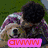 Animated collage of celebrity images with overlaid text and symbols, including a dog, vehicles, and multiple people in various poses.