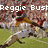 Pixelated image of a football player in motion with overlaid text listing USF, Saints, and Hall of Fame.
