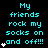 A static digital image displays repeated cyan text on a black background with white star icons, featuring a gray rectangular area in the bottom-right corner.