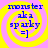A static digital image with four identical arranged in a , each containing blue text on a yellow and pink spiral background