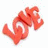 Red and pink stylized text 'I 2 ST' on a gradient background with visible pixelation.
