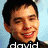 Four pixelated portrait arranged in a , each showing the same person with distinct backgrounds and text overlays