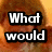A four- of pixelated text overlays on a blurred background showing a person with light brown hair, each containing distinct white text phrases