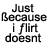 Pixel art contact sheet showing a female character in red and black attire with text about flirting, arranged across multiple frames on a gray background.