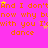 A static image with bright pink background and orange text repeating 'And I don't know why bnow with you I'm with you I'm with you I'm with you dance' in multiple