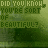 Green pixelated icon with text "DID YOU KNOW, YOU'RE SORT OF BEAUTIFUL?" over blurred background.