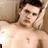 Static 48x48 pixel icon showing a shirtless person with light skin and brown hair against a beige background, rendered in low-resolution pixel art style.