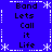 Blue background with white dashed borders and snowflake corners, displaying repeated text "Band Lets Call it Life" in black pixelated font across four quadrants.