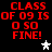 Red pixelated text on black background with two star icons, one white and one gray.