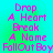 Pixelated text reads 'Drop A Heart Break A Name FallOut Boy' on a cyan-to-green gradient background with no visible animation changes.