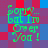 Green pixelated text 'Sorry... Got In Over You!' on a checkered background of red and blue squares.