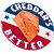 Circular icon with patriotic red, white, and blue sections containing a bread slice; adjacent green text reads 'Original Icons .com'